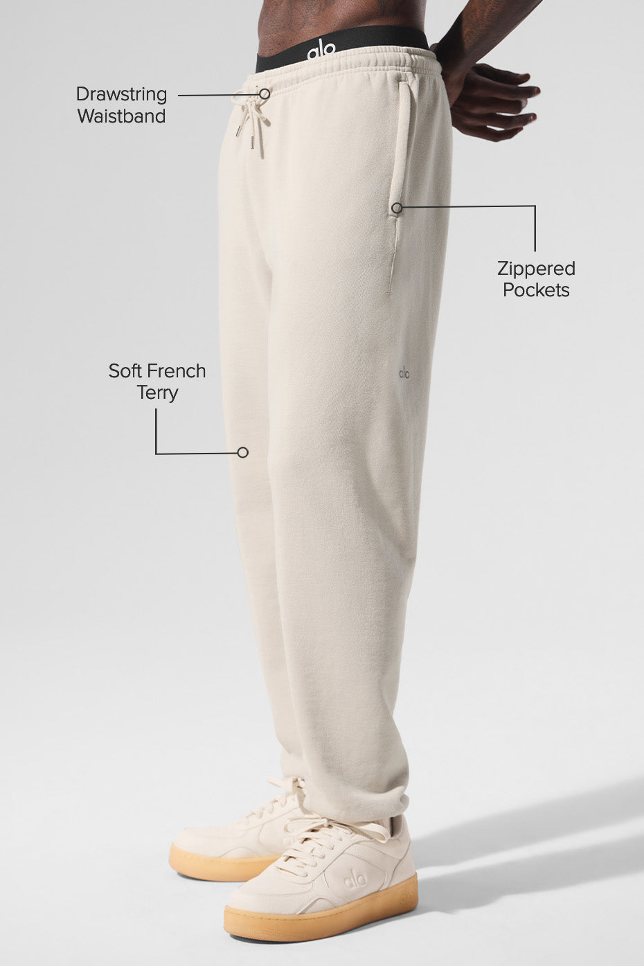 Chill Sweatpant - Bone